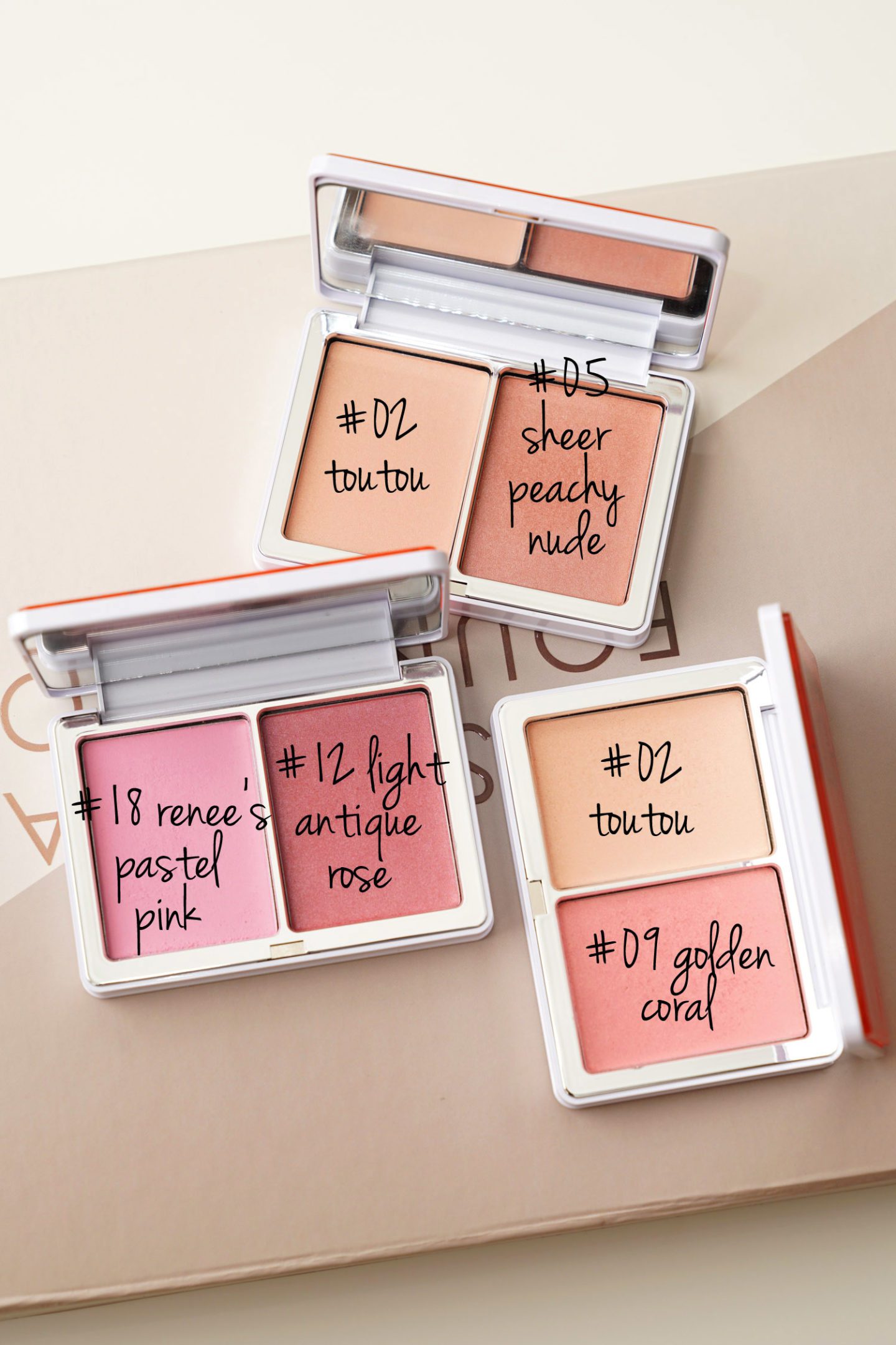 Natasha Denona Blush Duo Review and Swatches