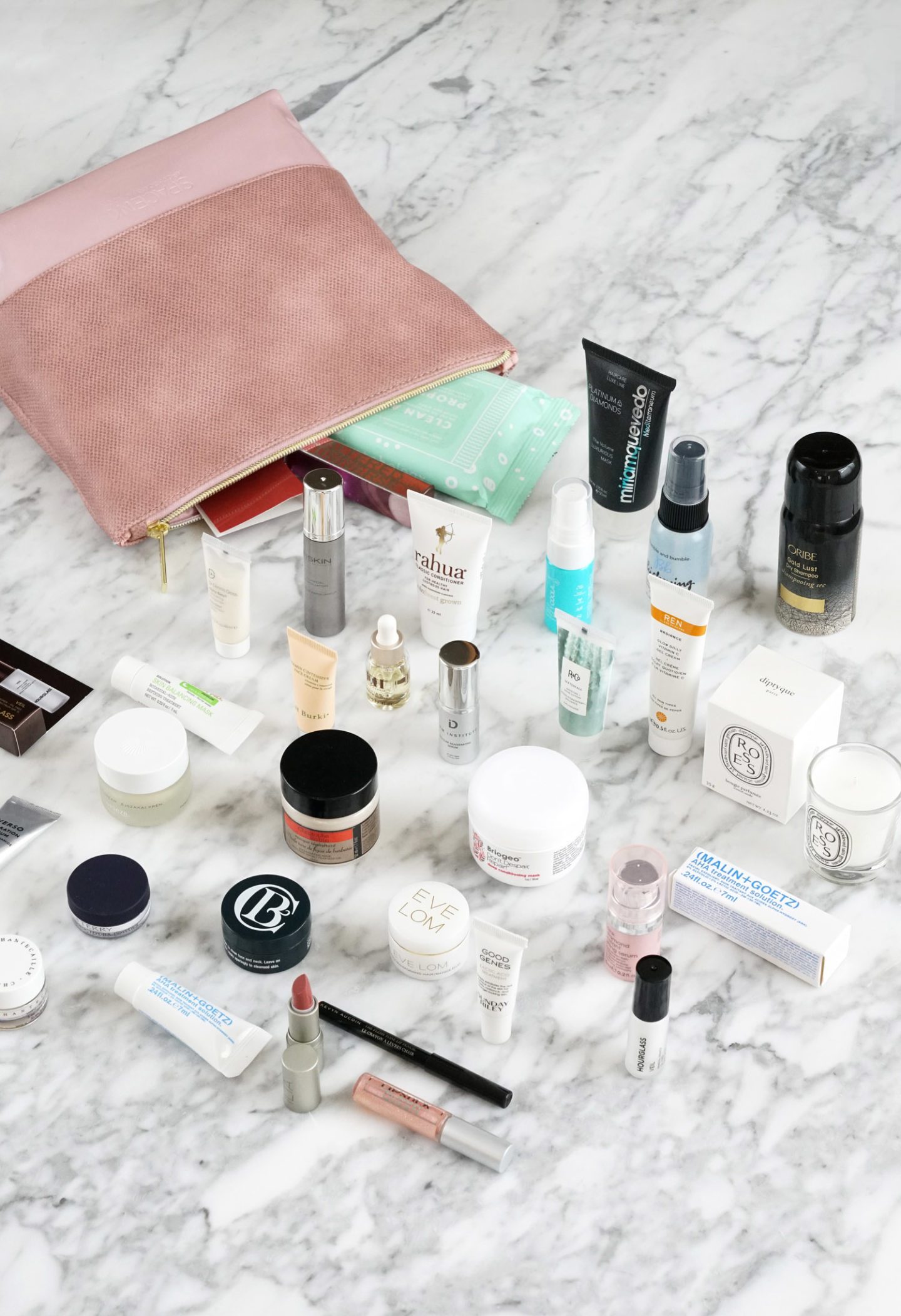 Space NK Spring Beauty Edit Bag via Fashion Groom Spot