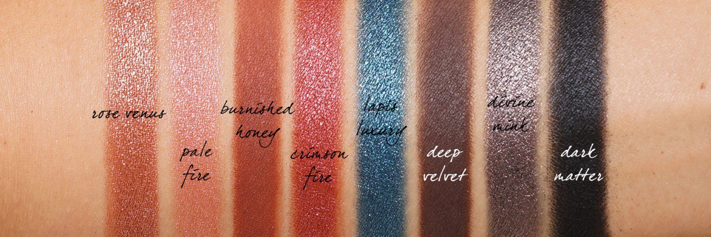 Pat McGrath EYEdols eyeshadow swatches