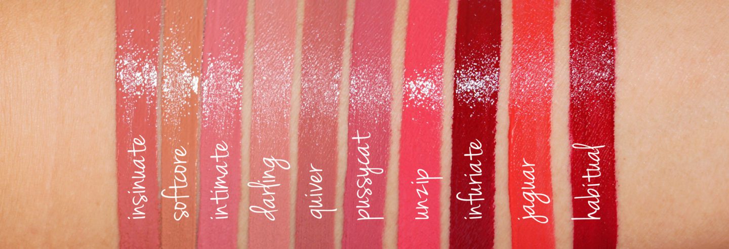 Tom Ford Lip Lacquer Luxe Review and Swatches