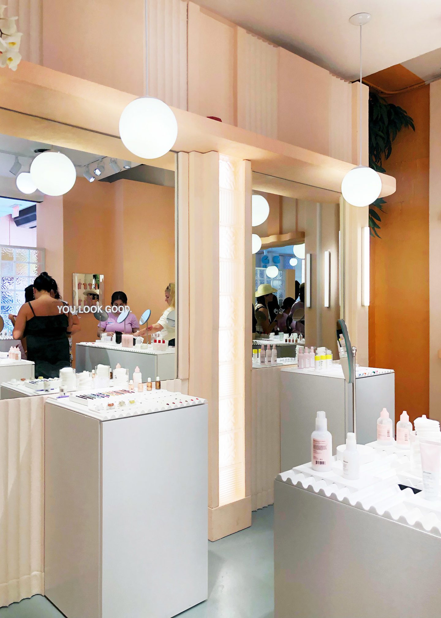Glossier Miami via Fashion Groom Spot