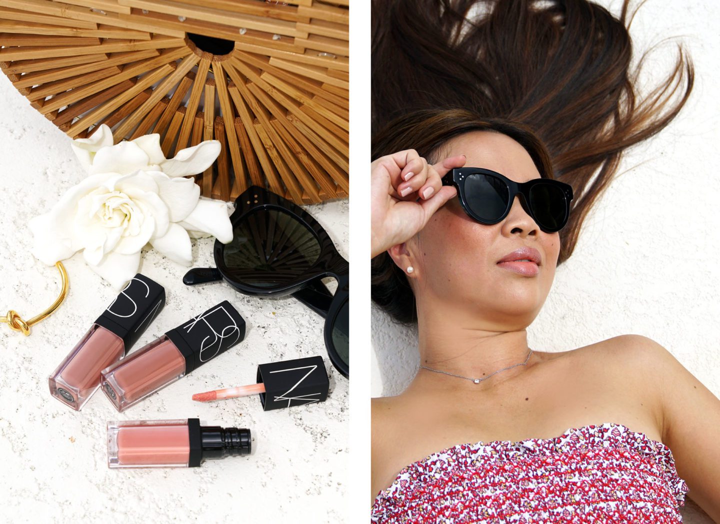 NARS Lusted Lip Trio Makeup Look