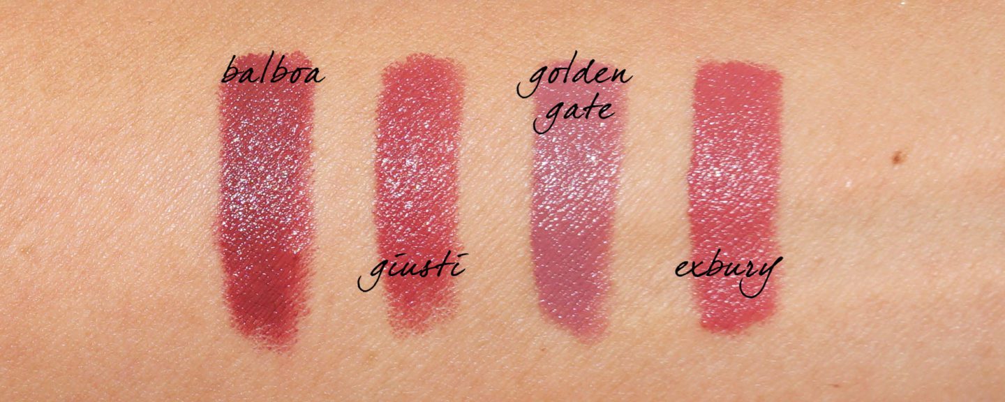 NARS Summer Satin Lip Pencil swatches