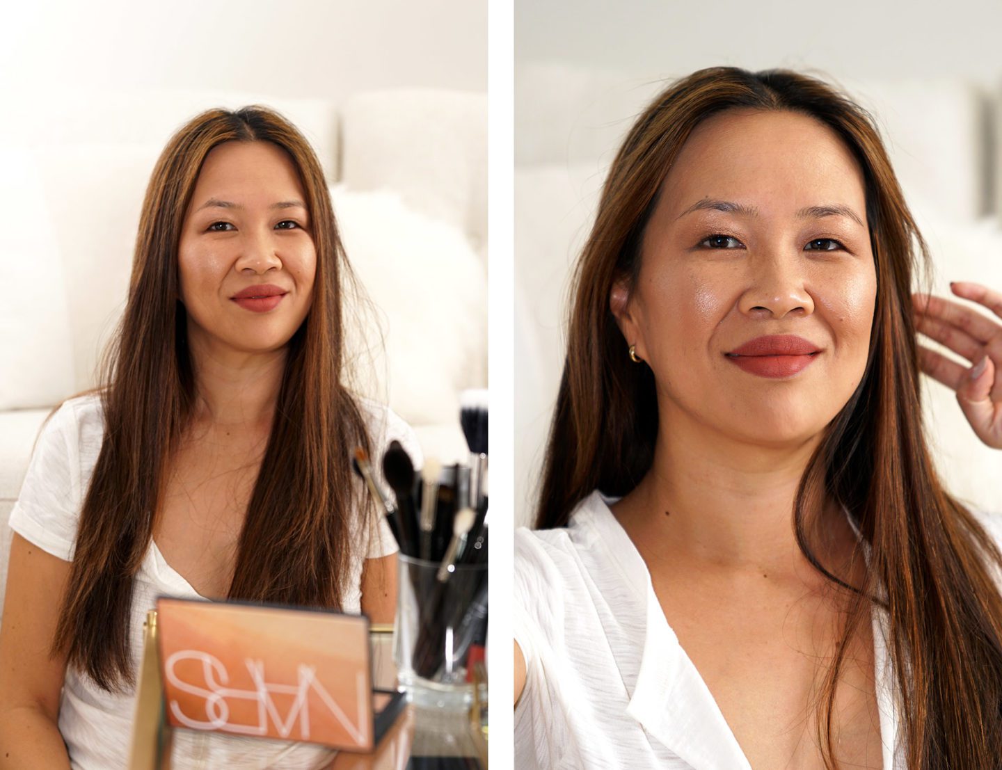 NARS Summer Lights Makeup look