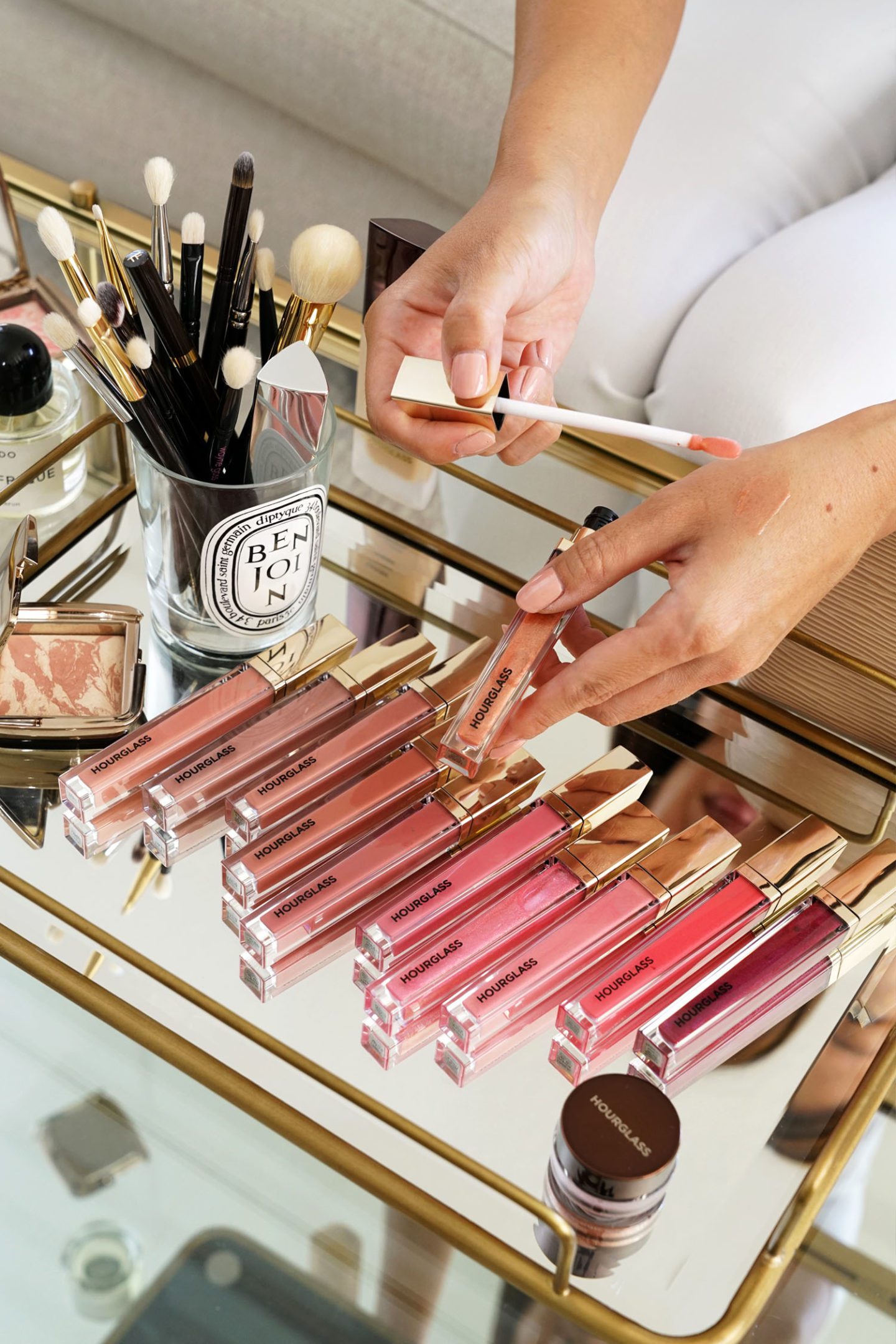 Hourglass Unreal Volumizing Lip Gloss Review and Swatches | Fashion Groom Spot