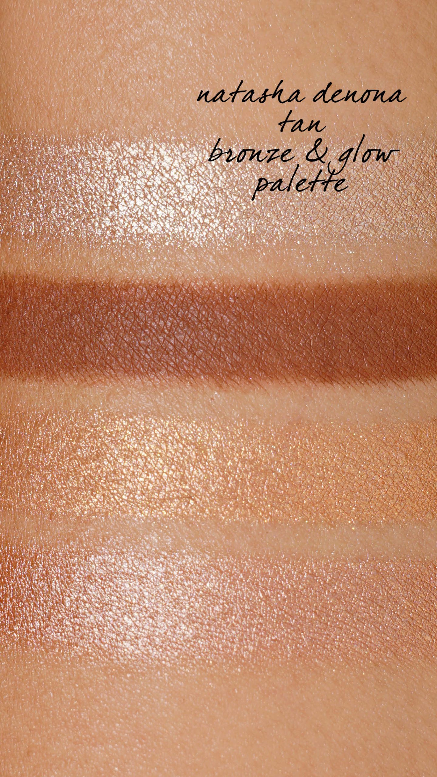 Natasha Denona Tan Bronze and Glow Palette Review and Swatches via Fashion Groom Spot