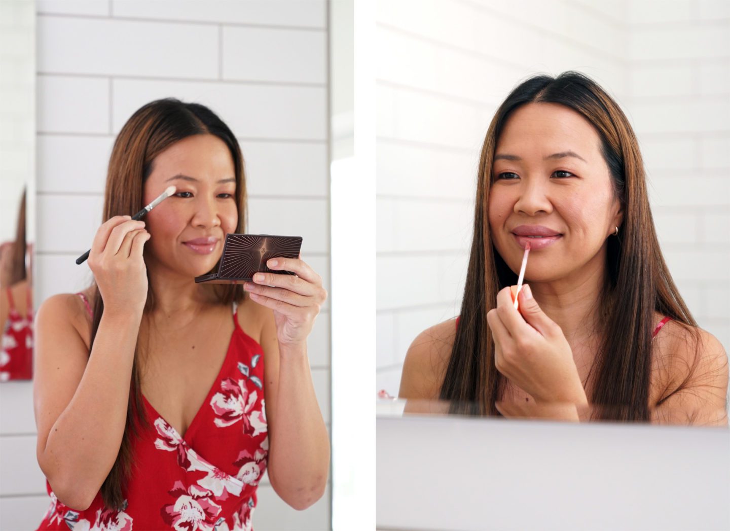 Charlotte Tilbury Pillow Talk Lip Trio and Easy Smokey Eye Palette