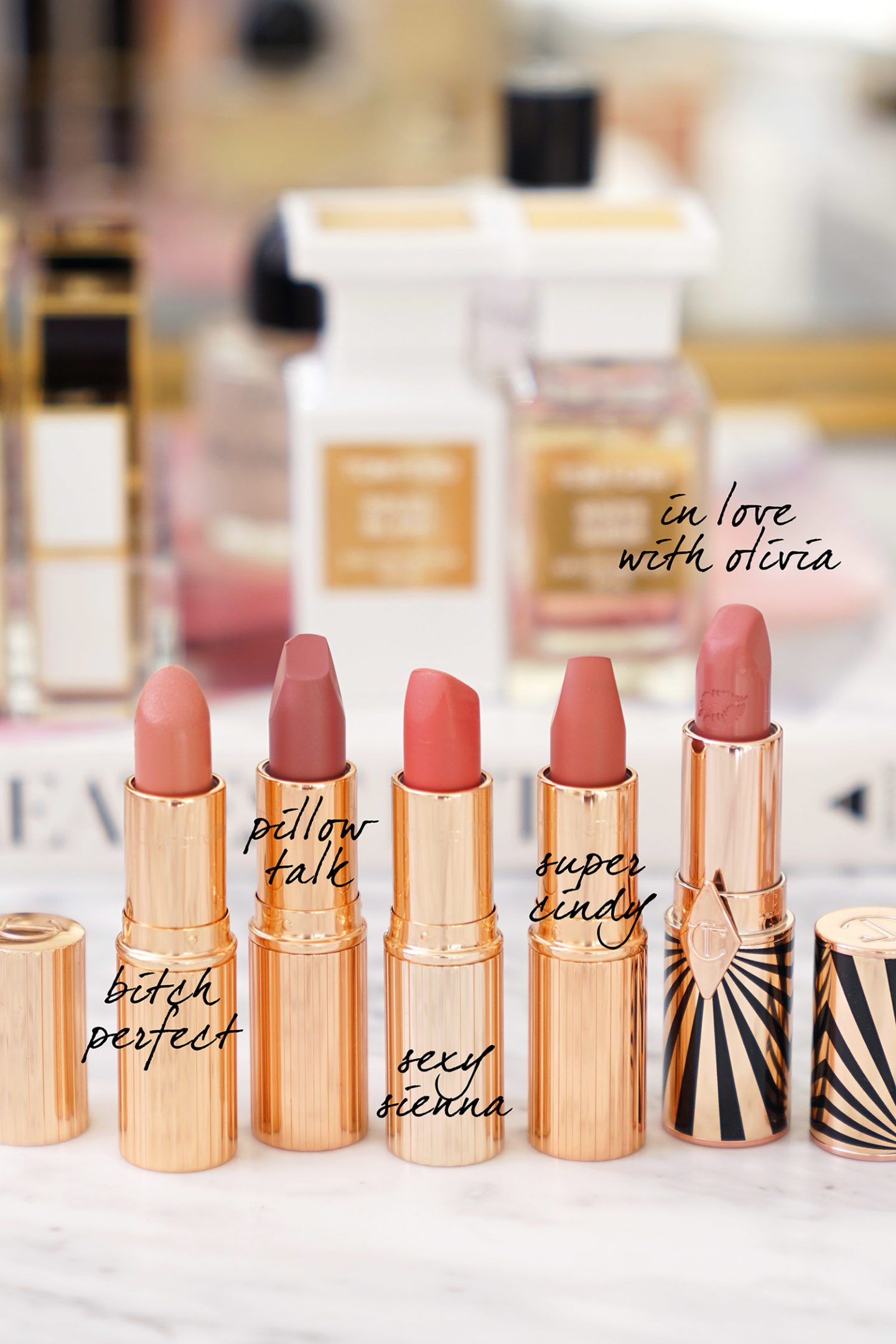 Favorite Charlotte Tilbury Neutrals Lipsticks