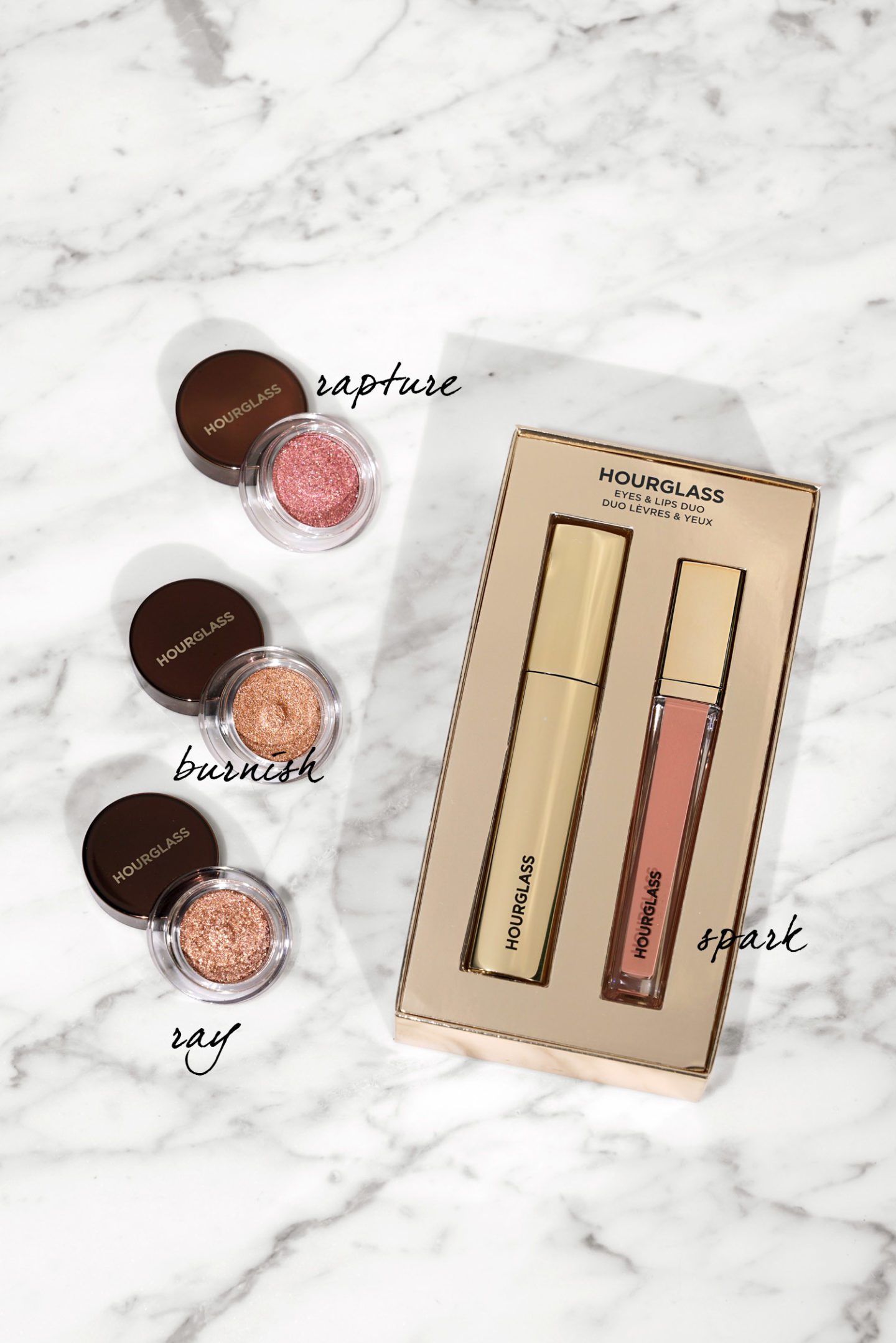 Hourglass Haul Picks new Scattered Light and Spark Lip Gloss