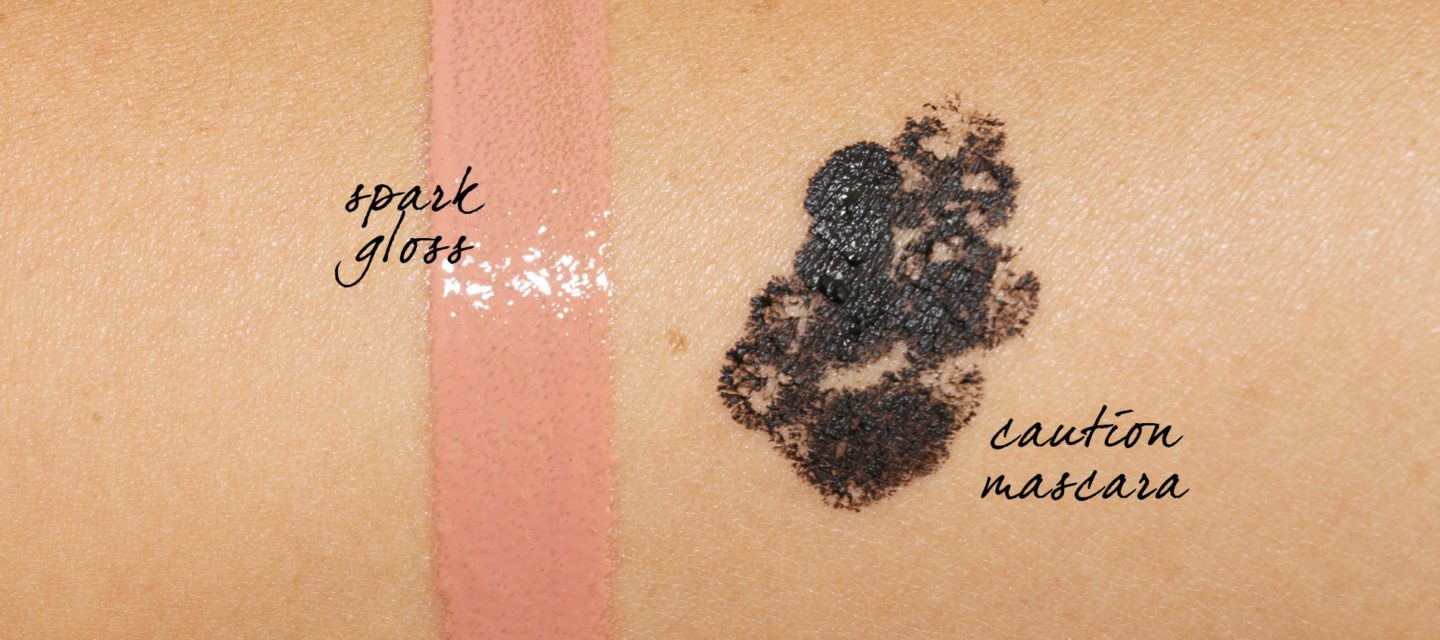 Hourglass Nordstrom Eye Lip Duo 2019 Swatches Spark and Caution Mascara