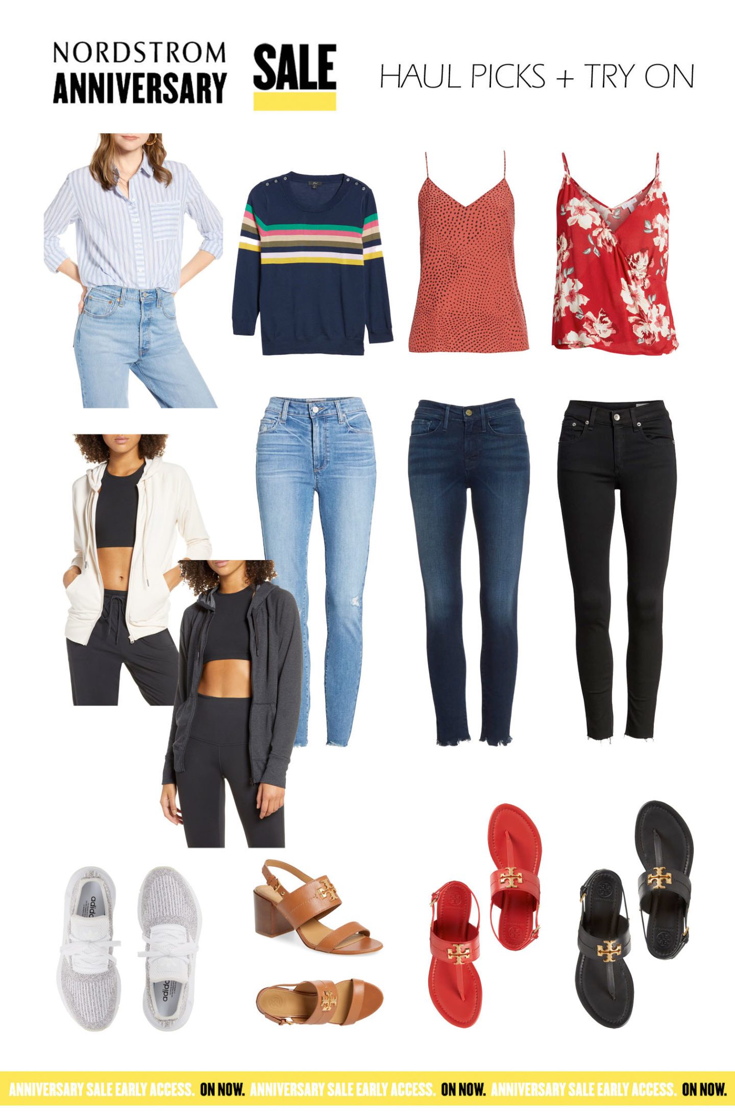 Nordstrom Anniversary Sale 2019 Haul Picks Tory Burch, Paige, Madewell