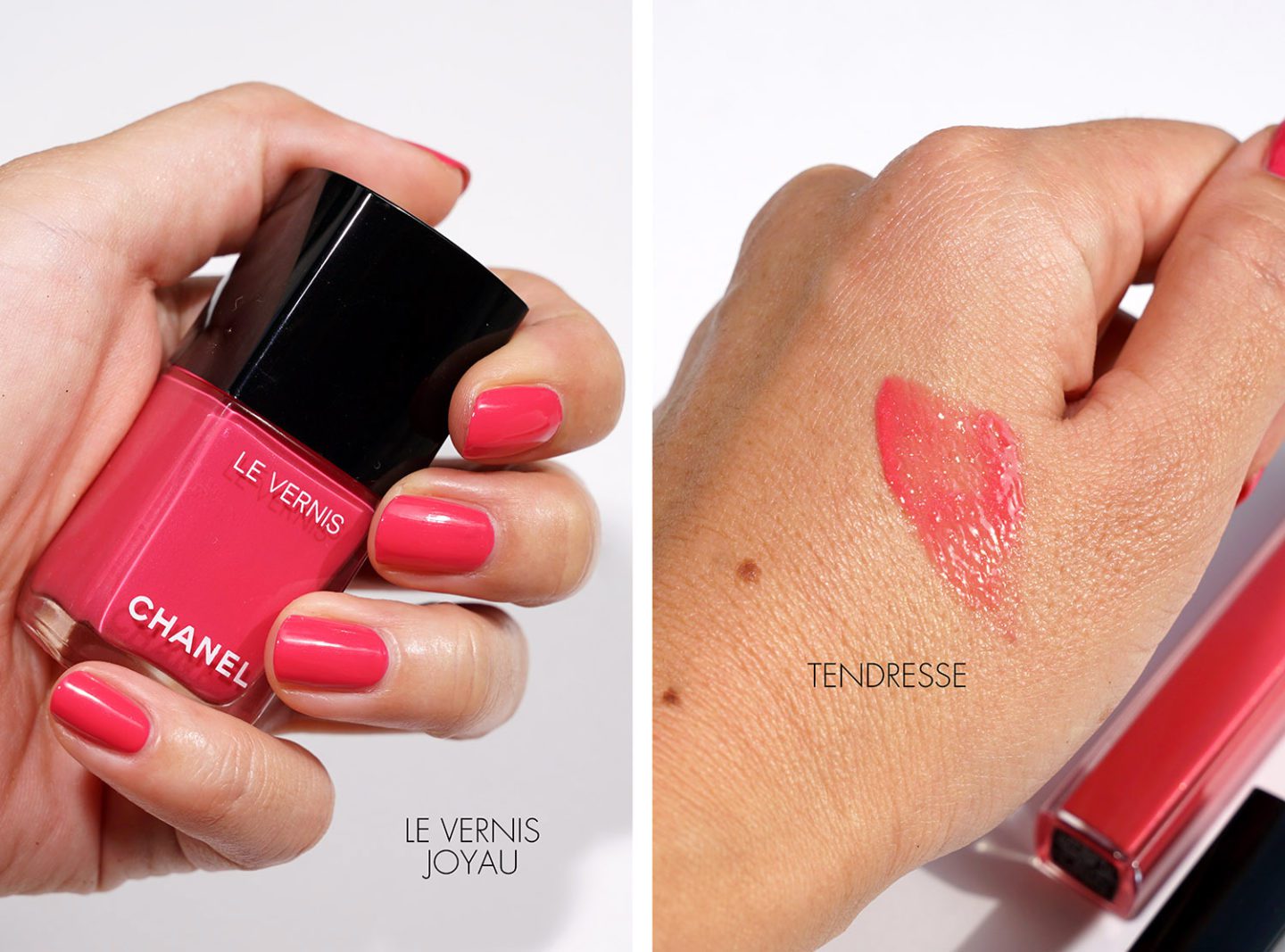 Chanel Le Vernis Joyau and Rouge Coco Gloss Tendresse