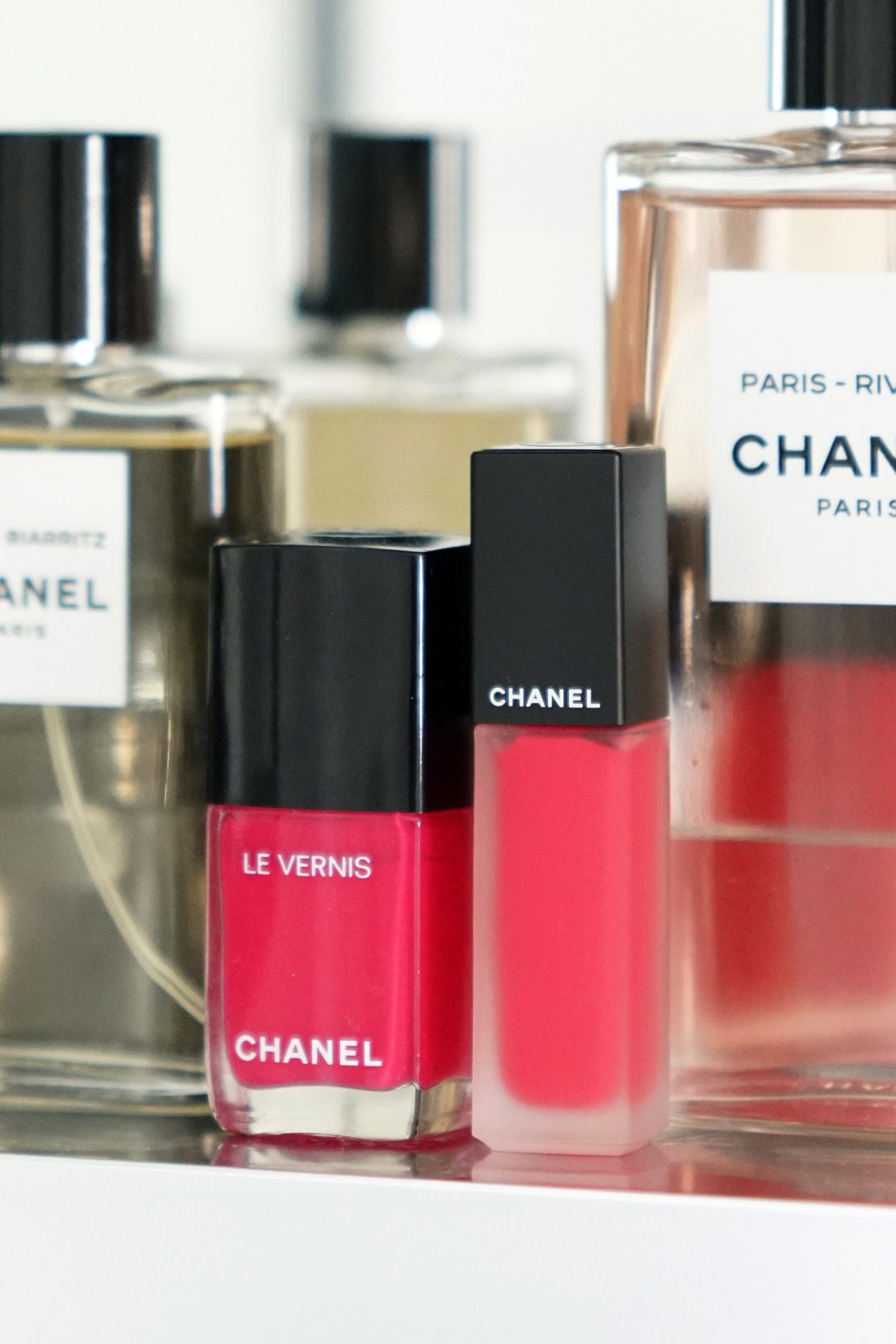 Chanel Le Vernis Camelia Rouge Allure Ink Euphorie