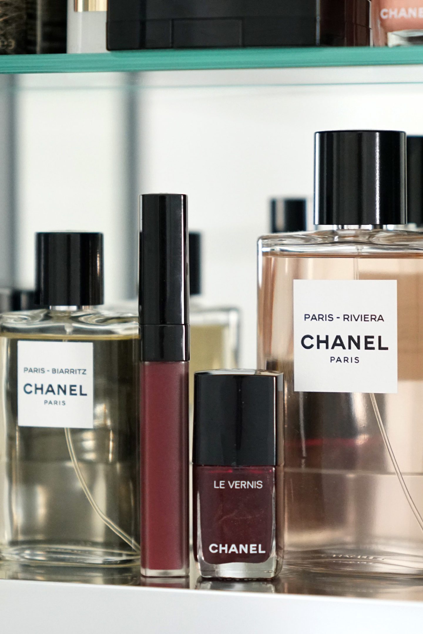 Chanel Le Vernis Vamp and Rouge Coco Blush in Burning Berry