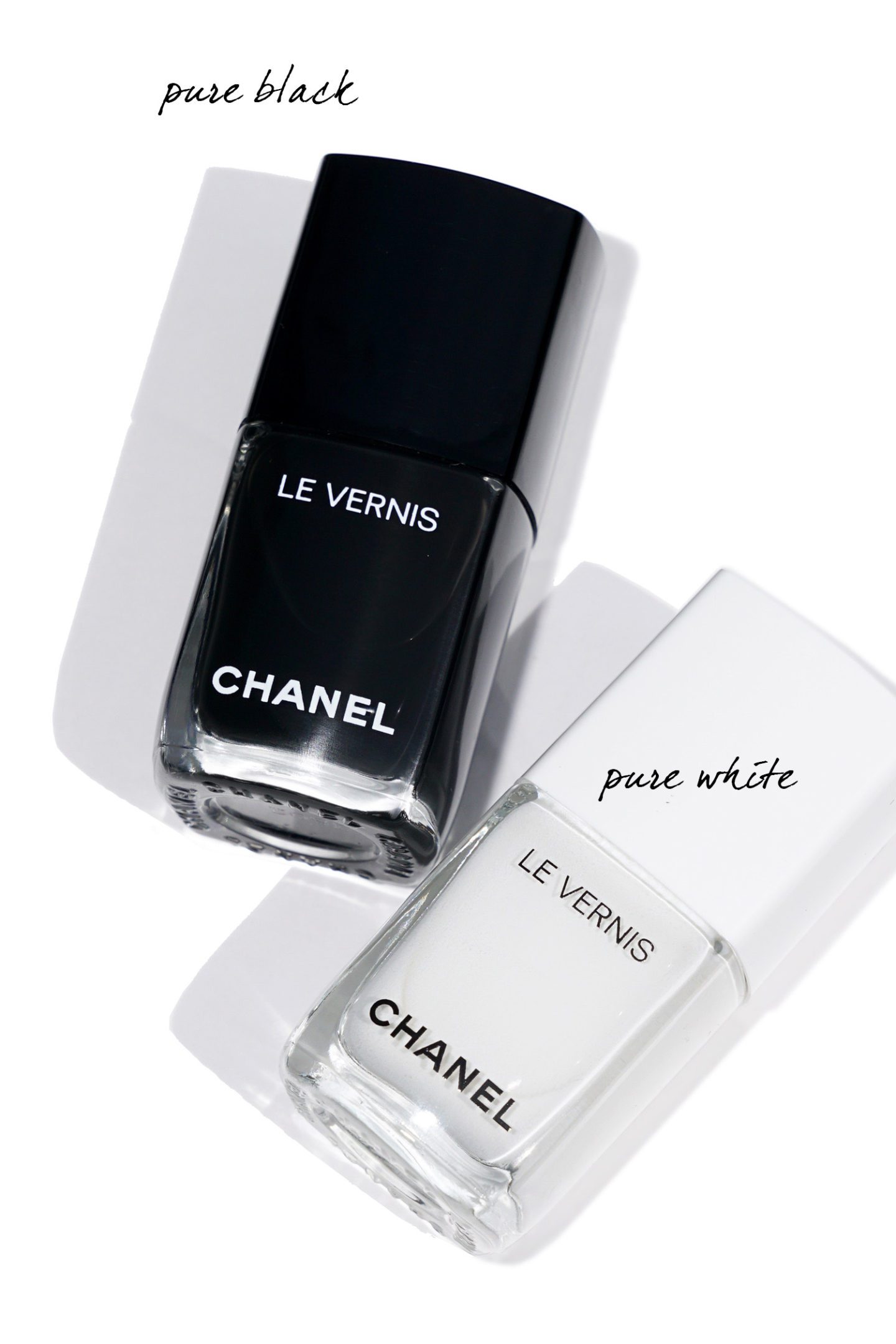 Chanel Fall 2019 Le Vernis Pure Black and Pure White