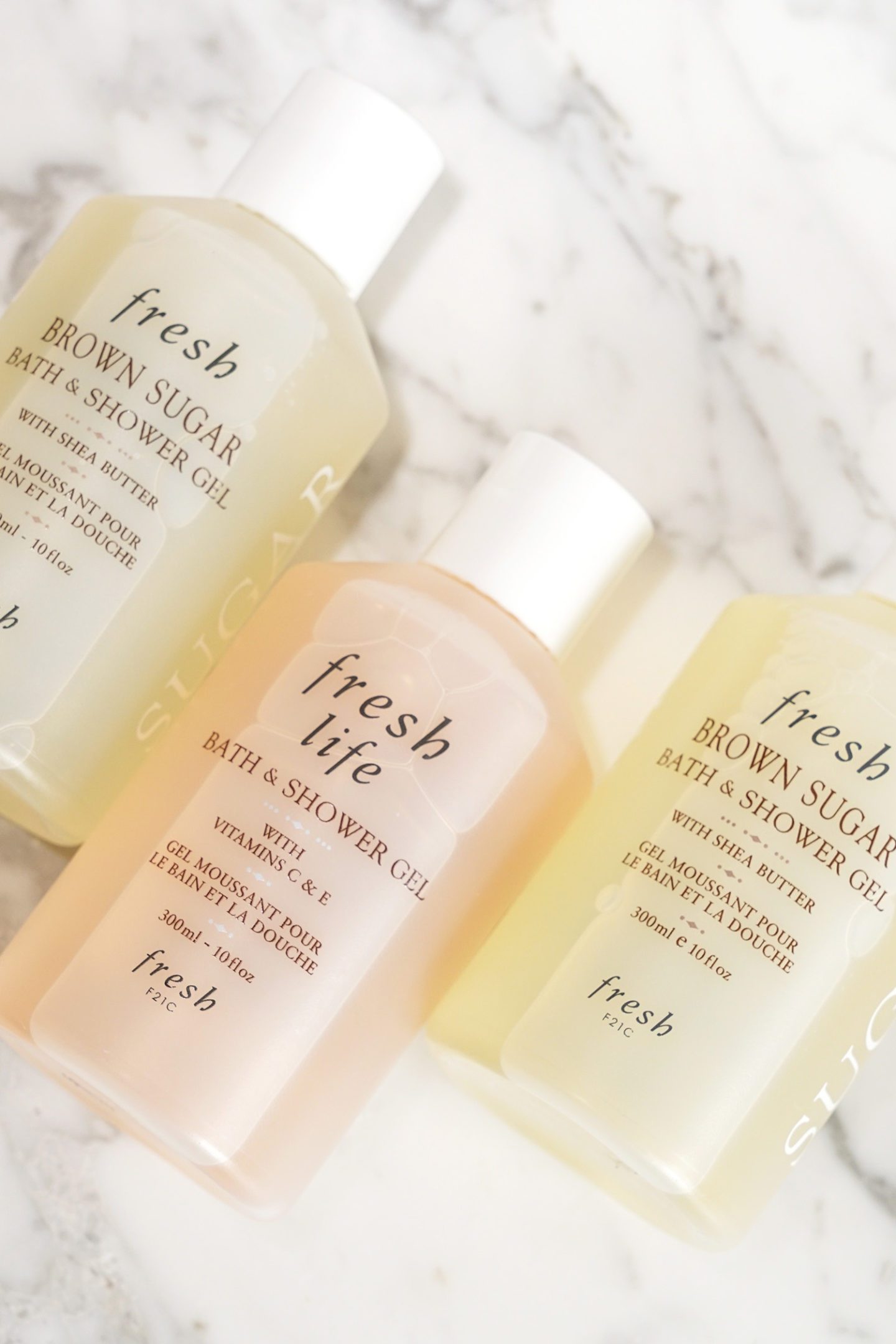 Favorite Shower Gels Fresh