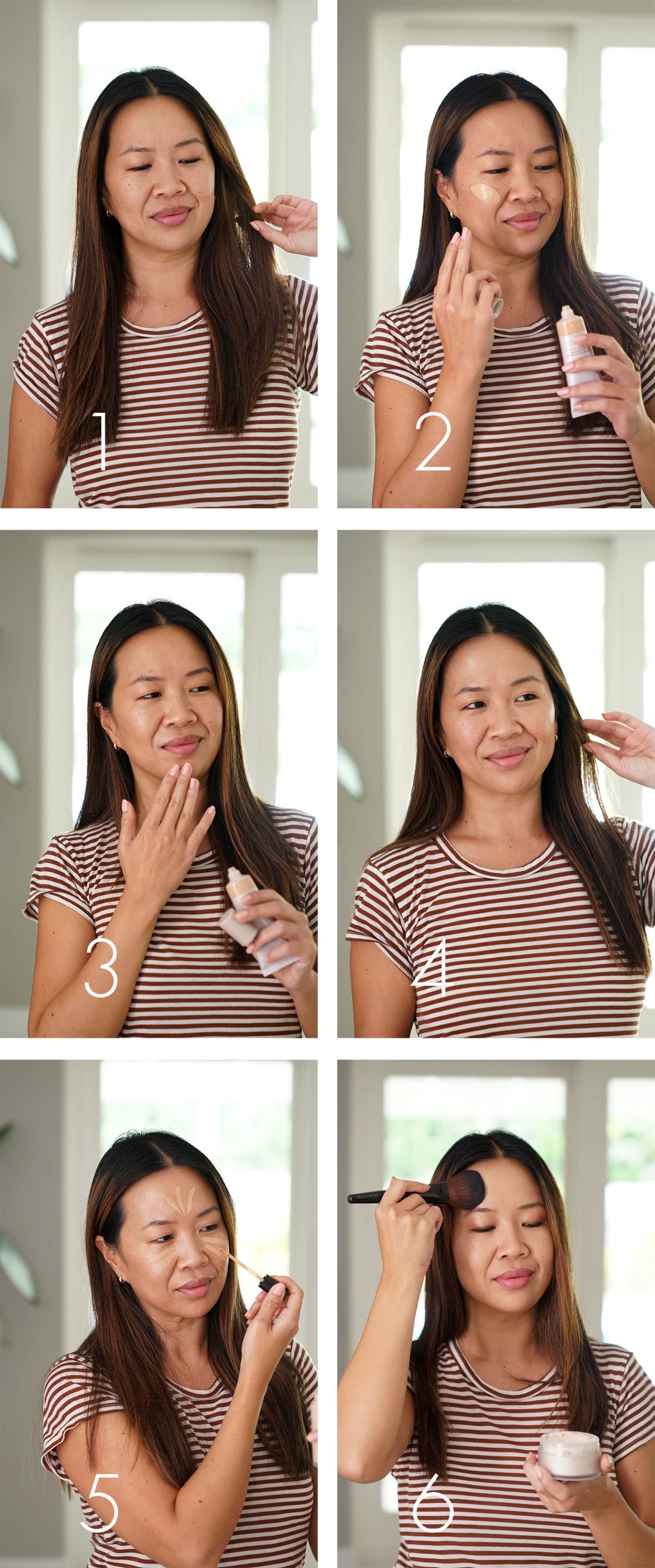 Laura Mercier Tinted Moisturizer Illuminating NEW formula Warm Radiance Application