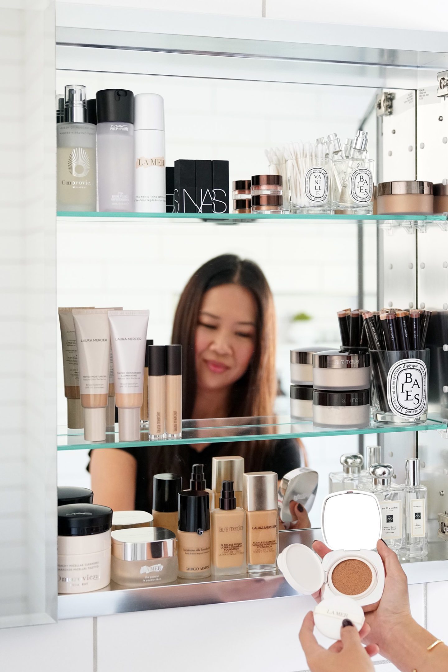 Favorite Foundations Laura Mercier, Armani and La Mer