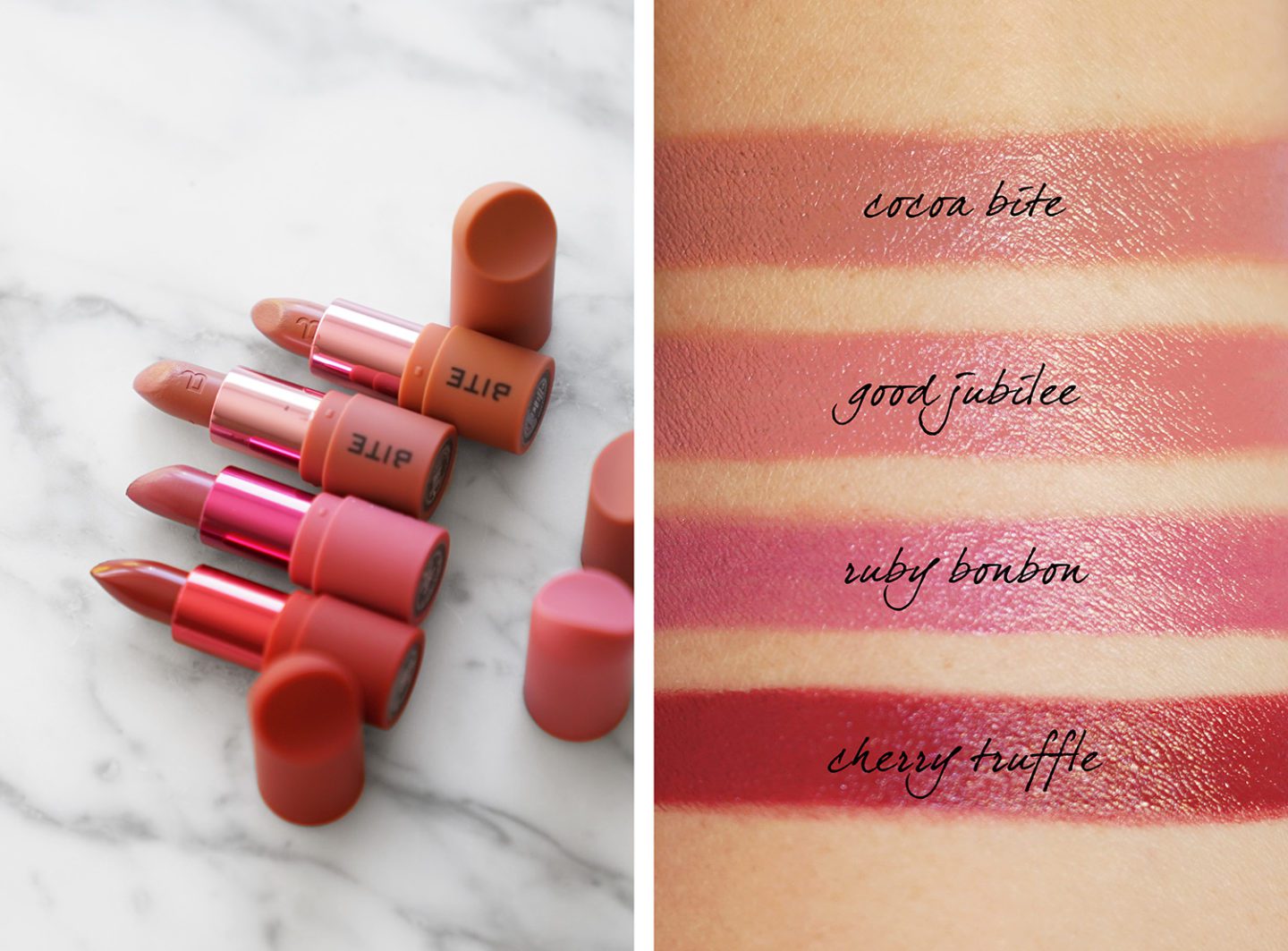 Bite 4-Piece Mini Amuse Bouche Supercharged Lipstick Set