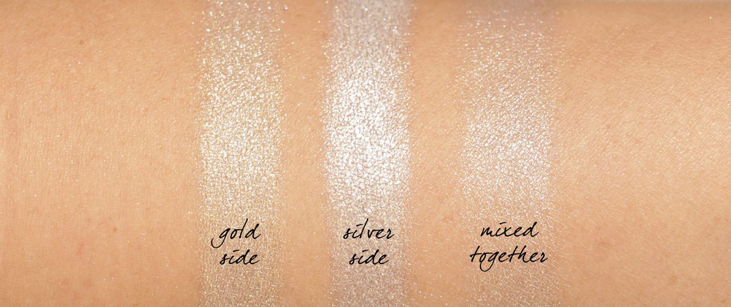 Chanel Duo de Camelias Highlighter swatches