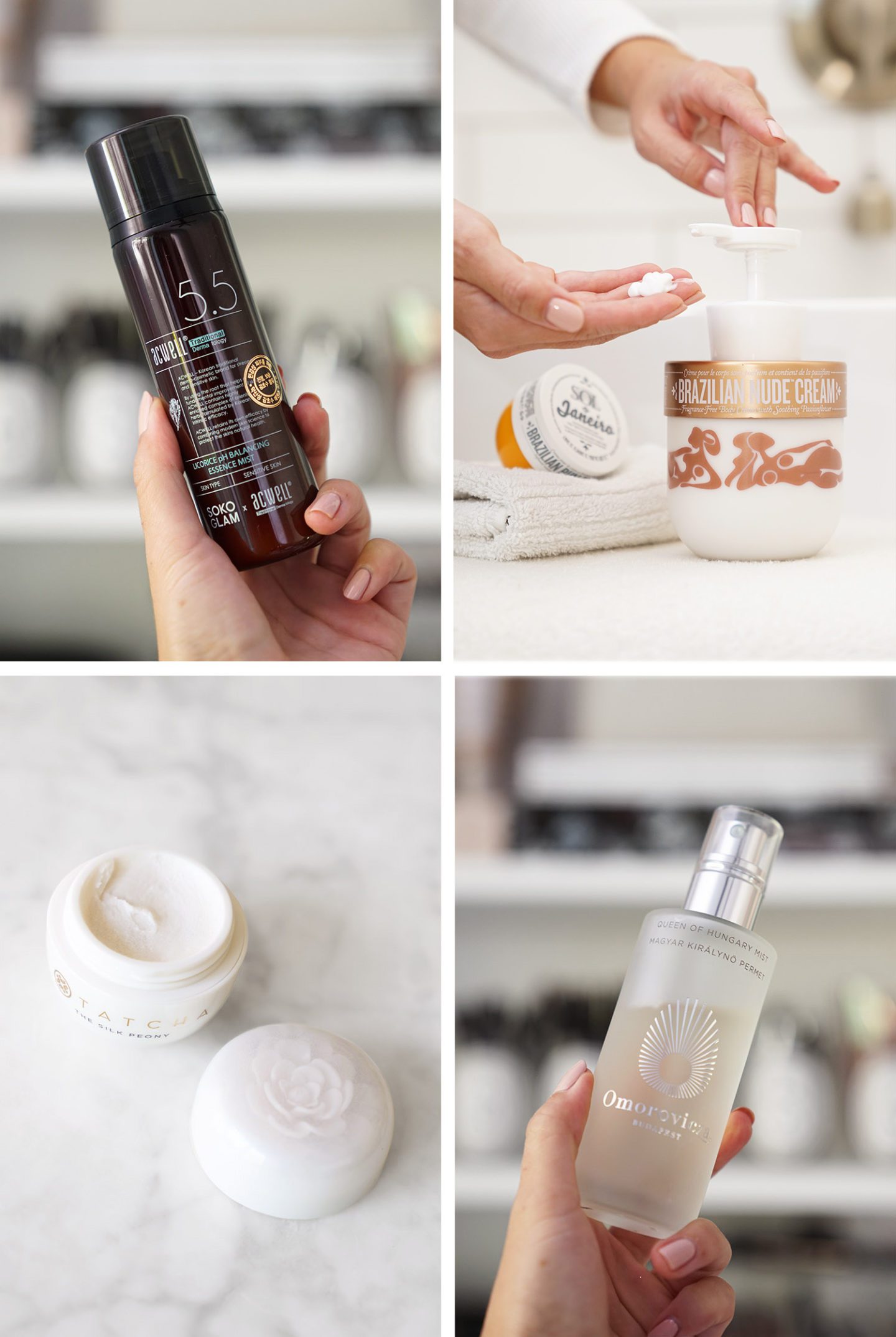 Skincare Favorites Face Mist, Eye Cream and Sol de Janeiro Body Cream