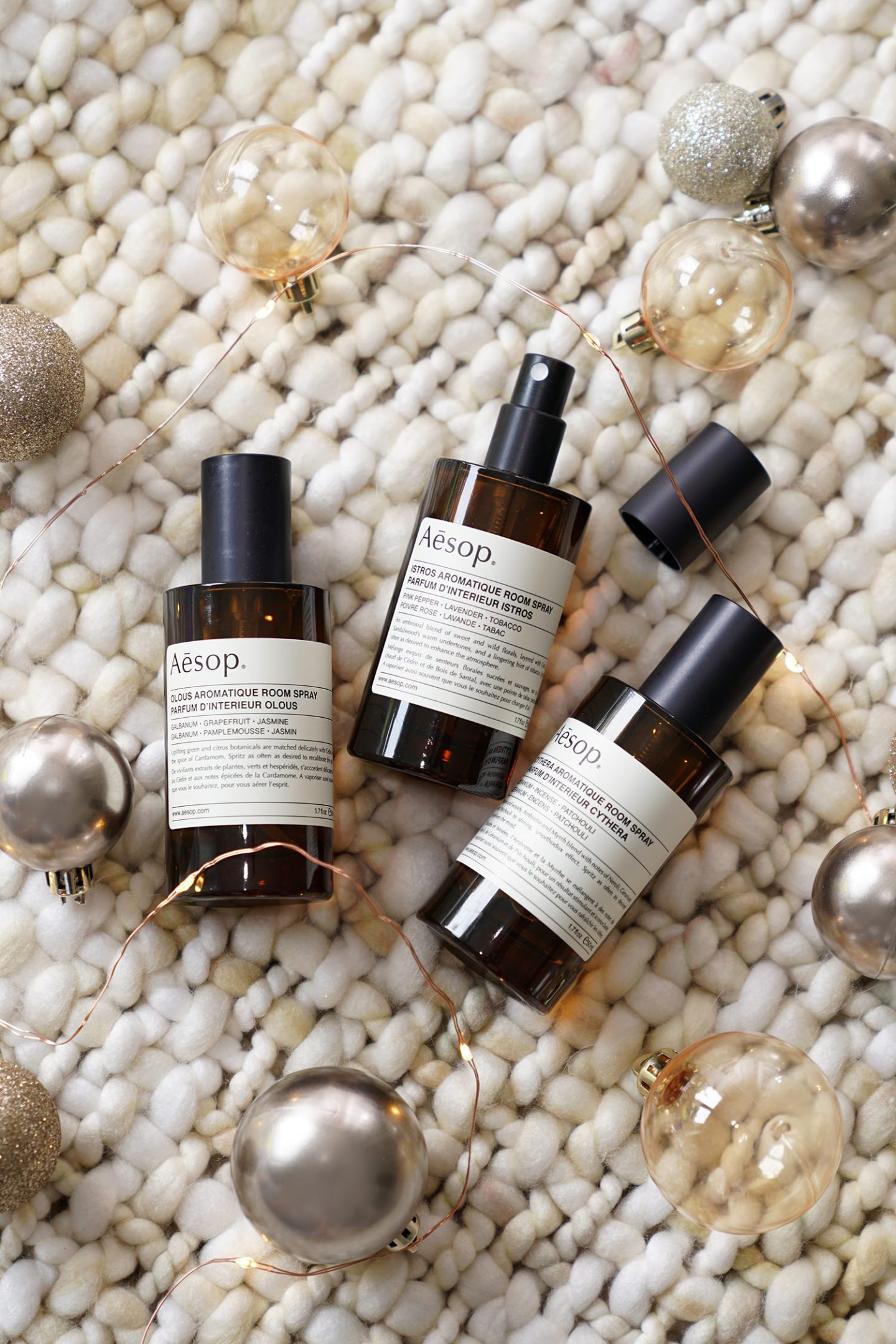 Aesop Room Spray Trio Set