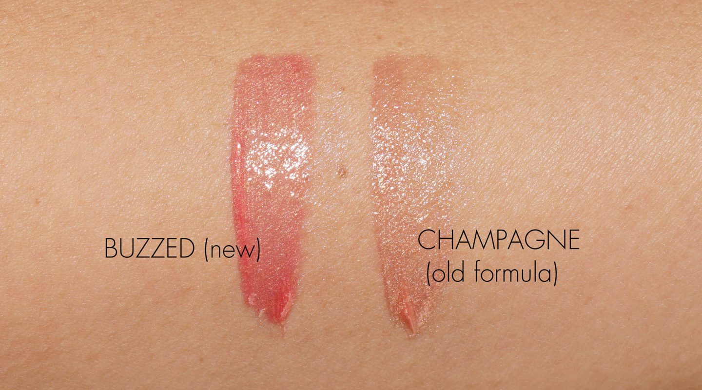 Bite Agave Lip Mask Buzzed vs Old Champagne