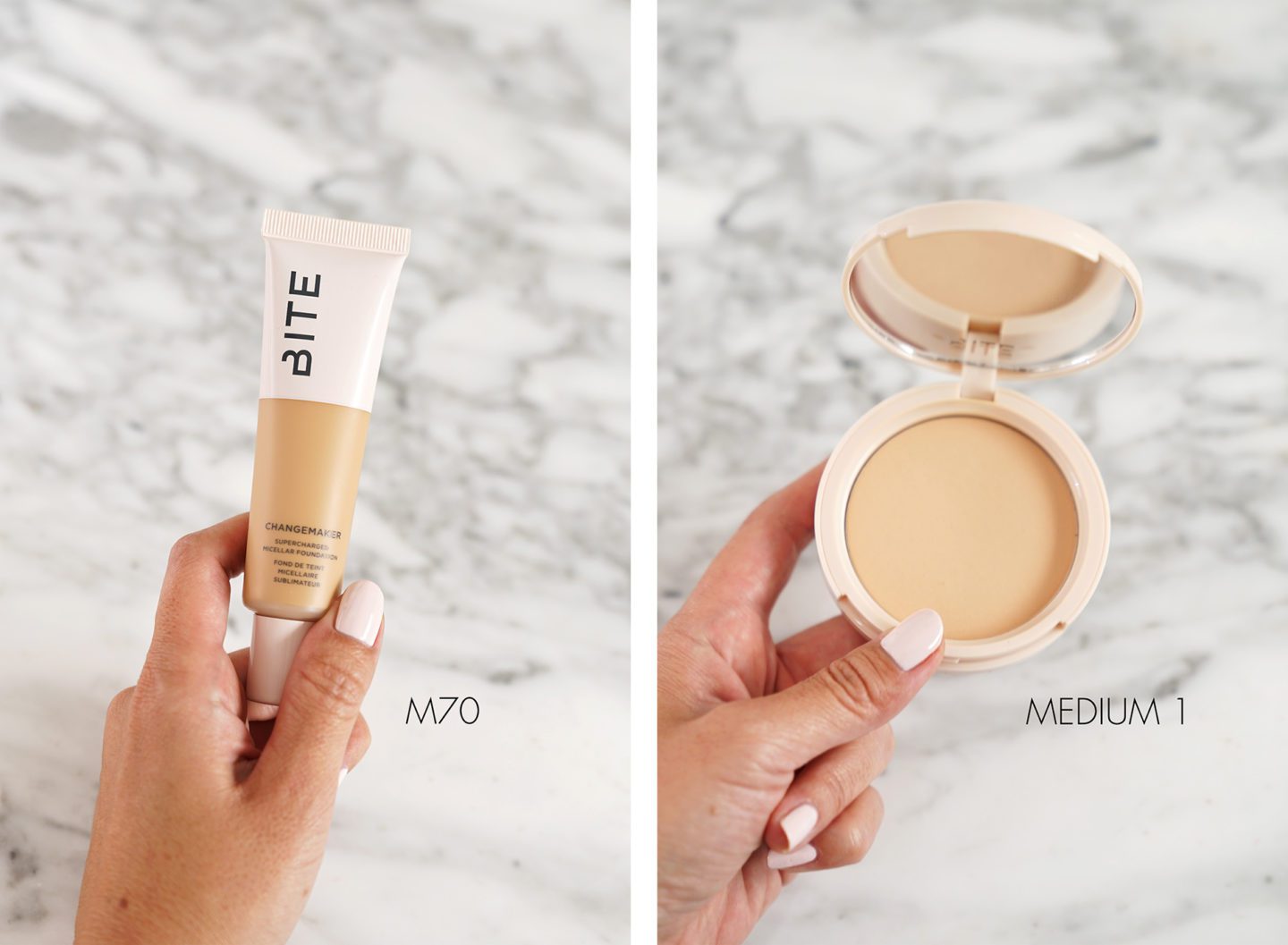 Bite Beauty Changemaker Foundation and Powder