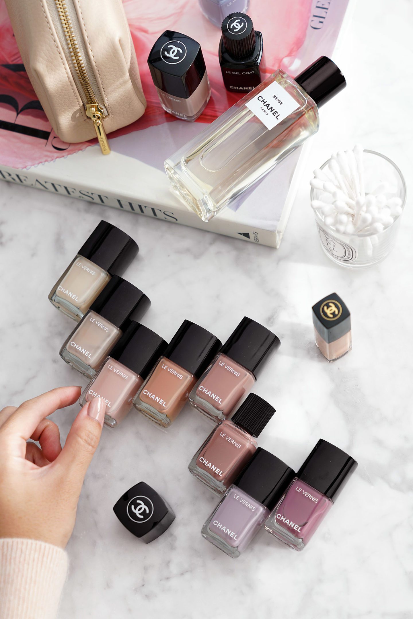 Best Chanel Nail Polish Neutrals via Fashion Groom Spot