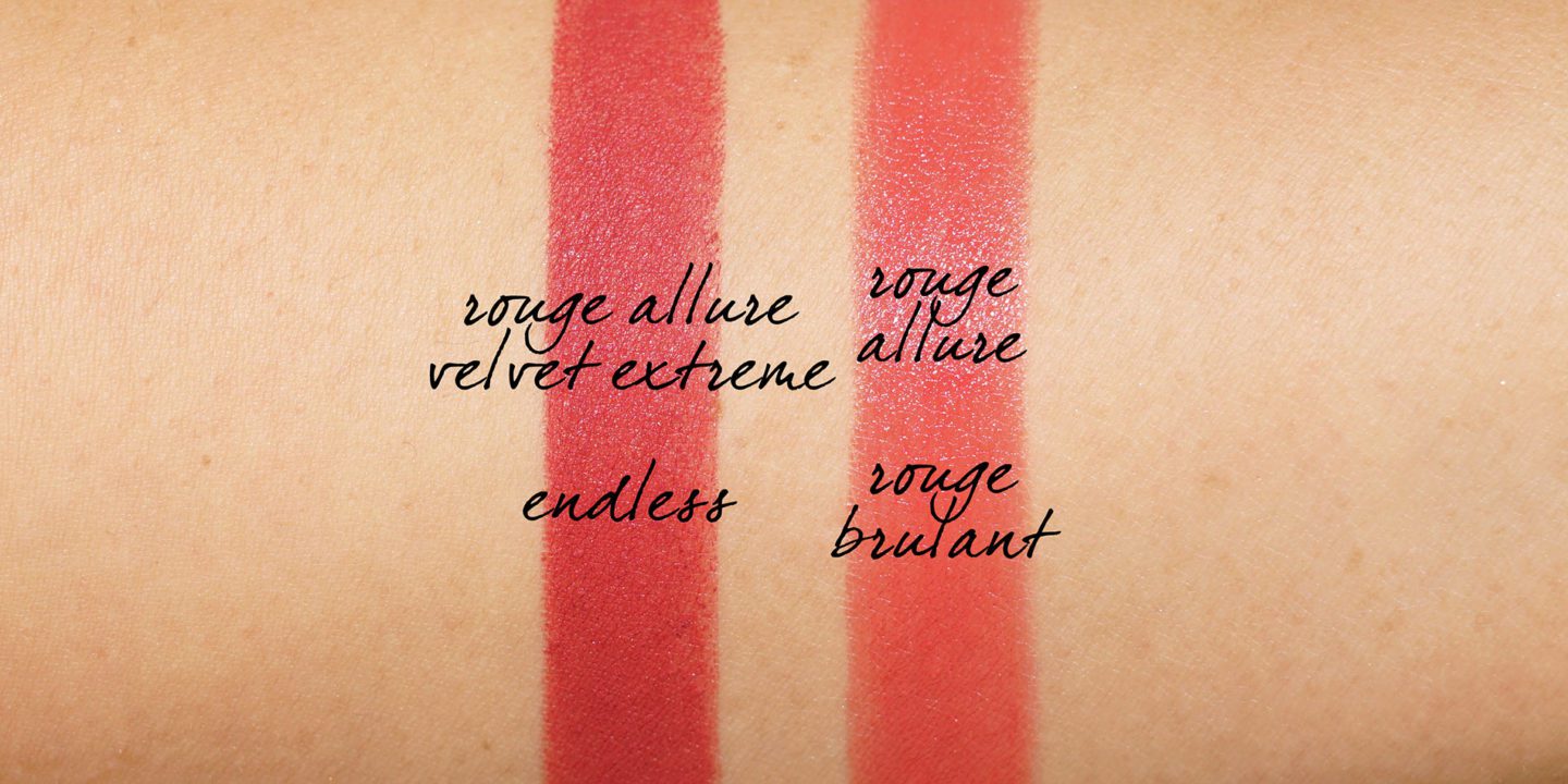 Chanel Spring 2020 Rouge Allure Velvet Extreme Endless and Rouge Allure Rouge Brulant