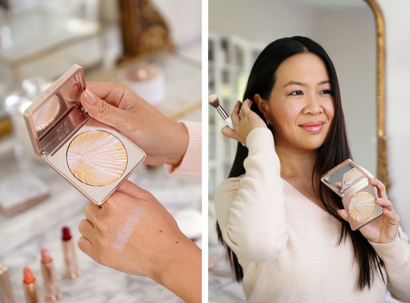 Estee Lauder Act IV Spotlight Highlighter Swatch