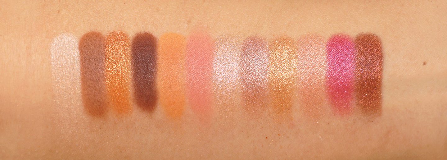 NARS Afterglow Eyeshadow Palette Swatches via Fashion Groom Spot