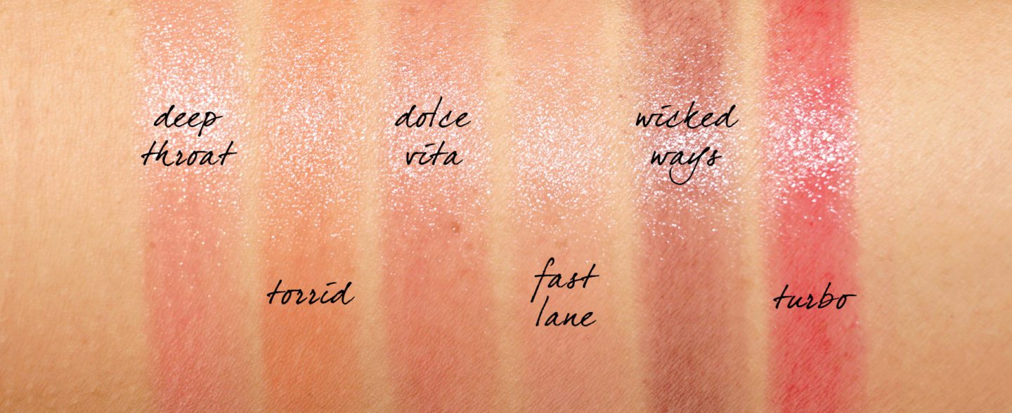 NARS Afterglow Lip Balm Swatches Spring 2020 via Fashion Groom Spot