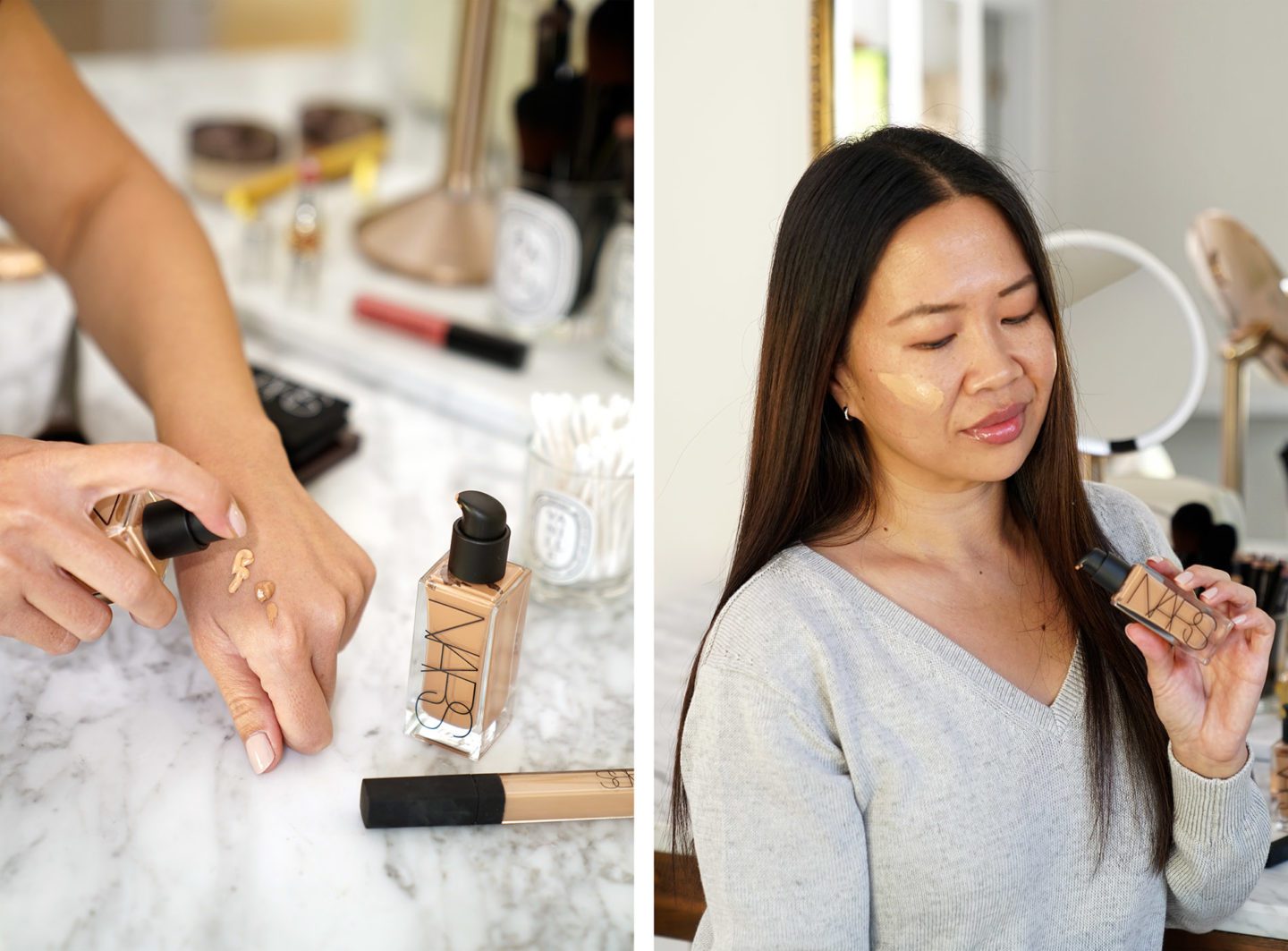 NARS Tinted Glow Booster in Simos + Tangsi