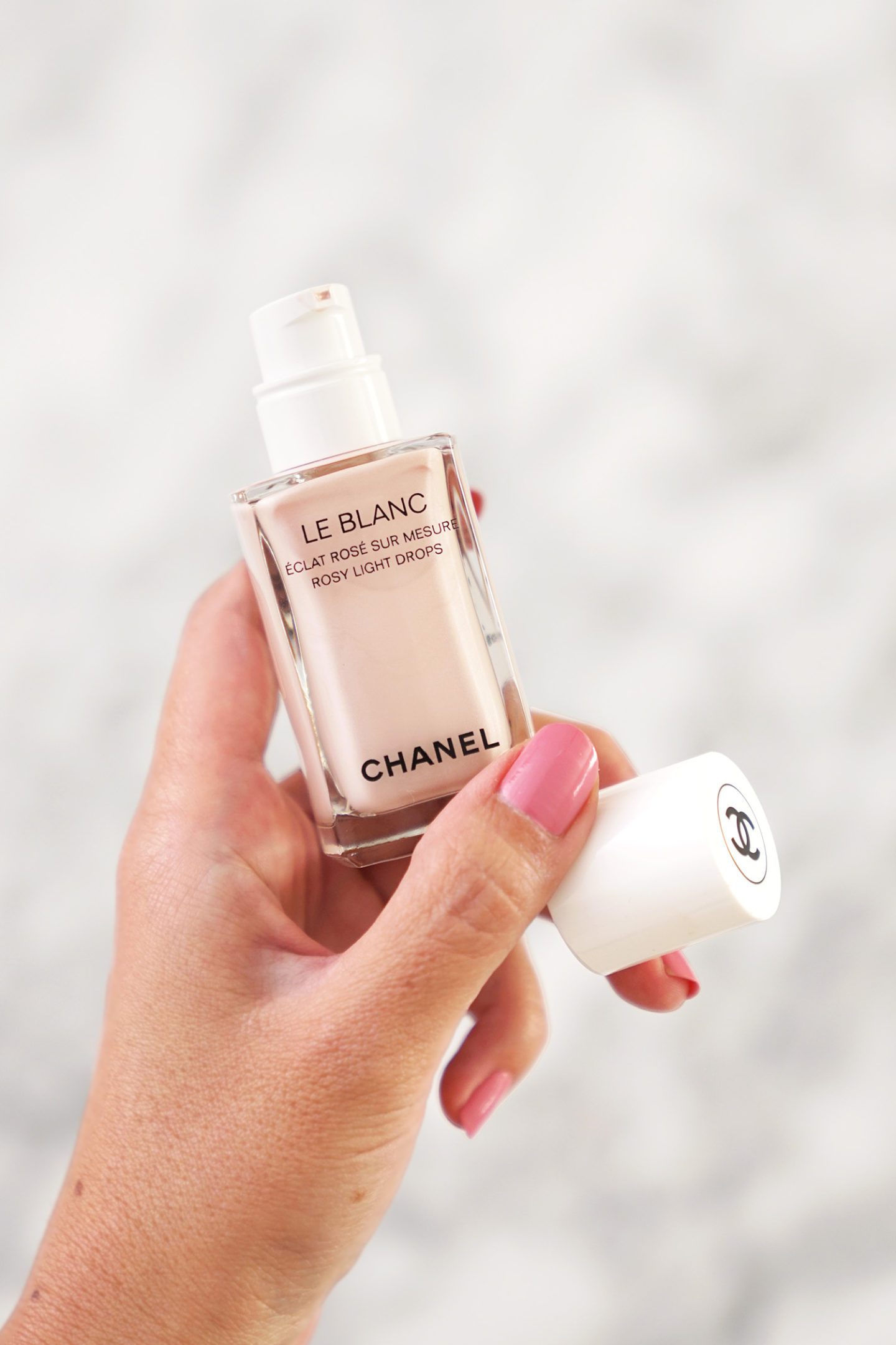 Chanel Le Blanc Rosy Light Drops