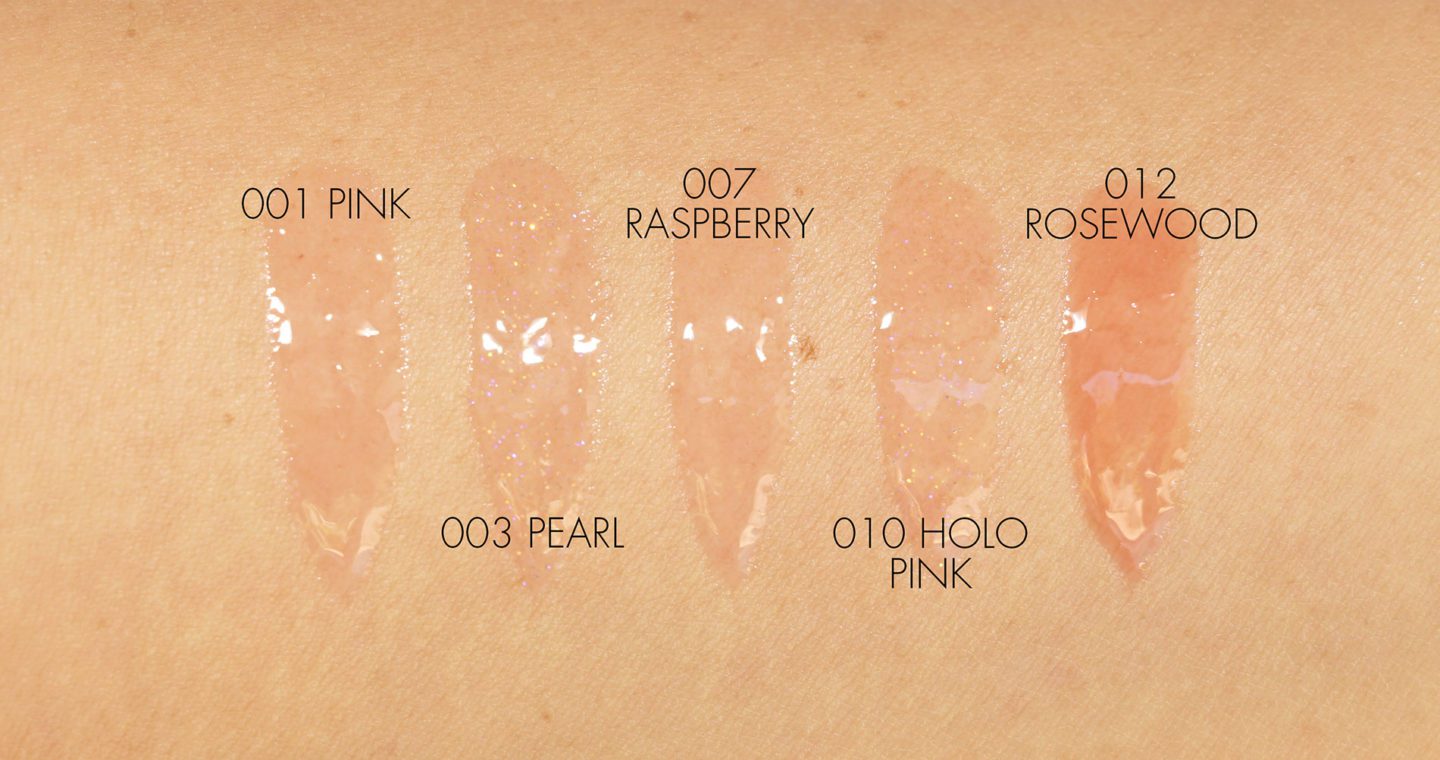 Dior Lip Glow Oil Swatches