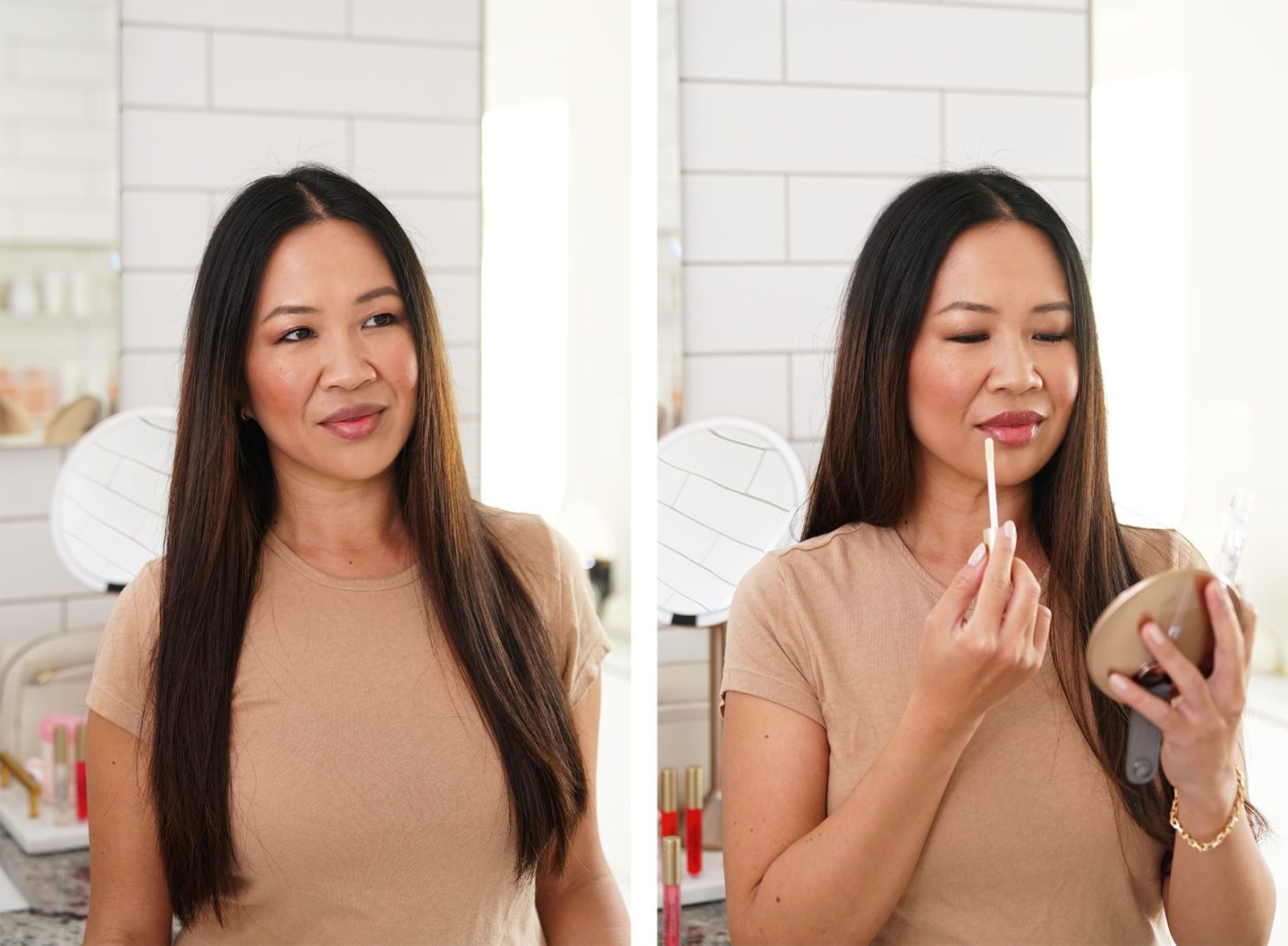 Too Faced Lip Injection Extreme Before and After