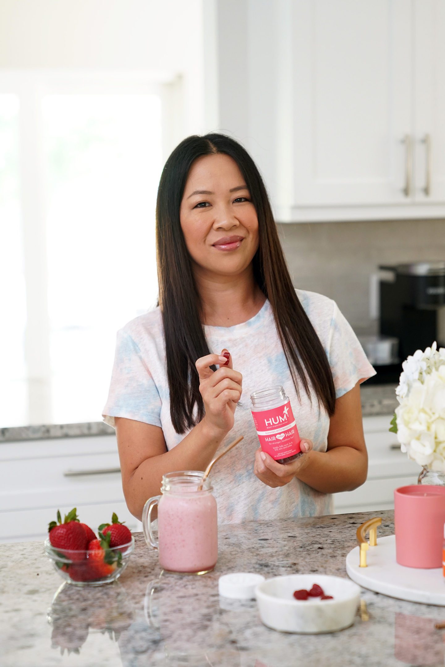 HUM Nutrition Hair Sweet Hair Biotin Gummies