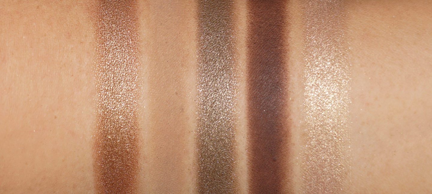 Natasha Denona Mini Glam Eyeshadow Palette swatches