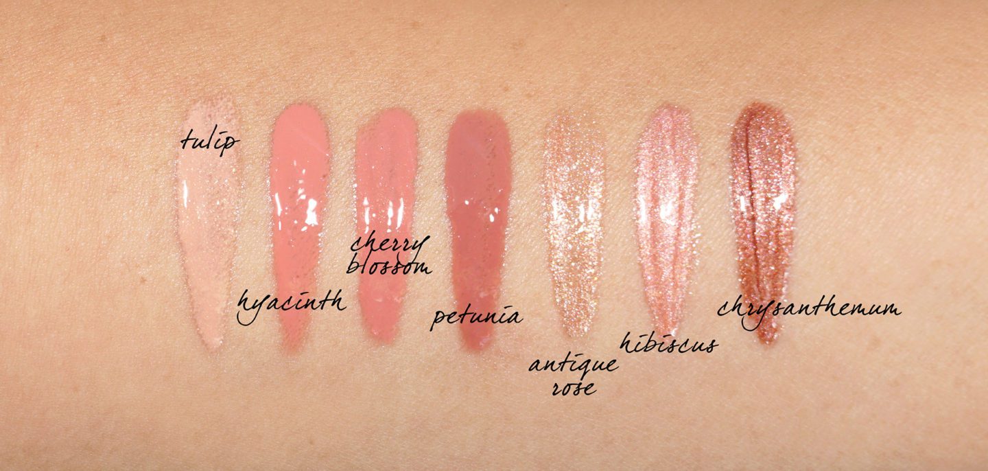 Wayne Goss The High Shine Gloss swatches