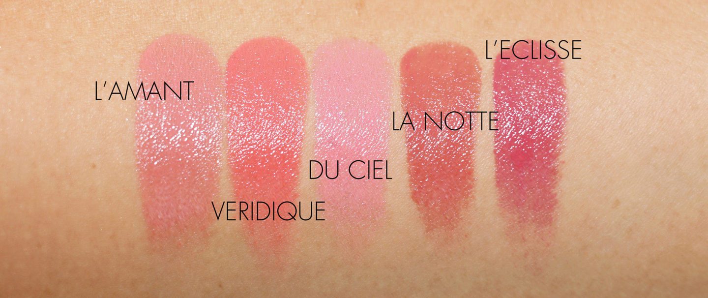 Tom Ford Ultra-Shine Lip Color swatches - new shades