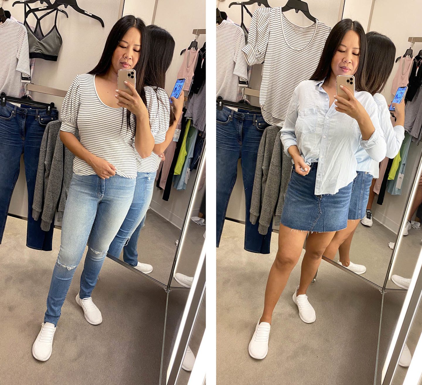 Nordstrom Sale Try on Frame and Rails