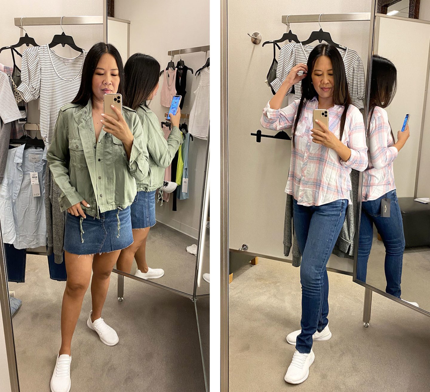 Nordstrom Sale Try on Rails