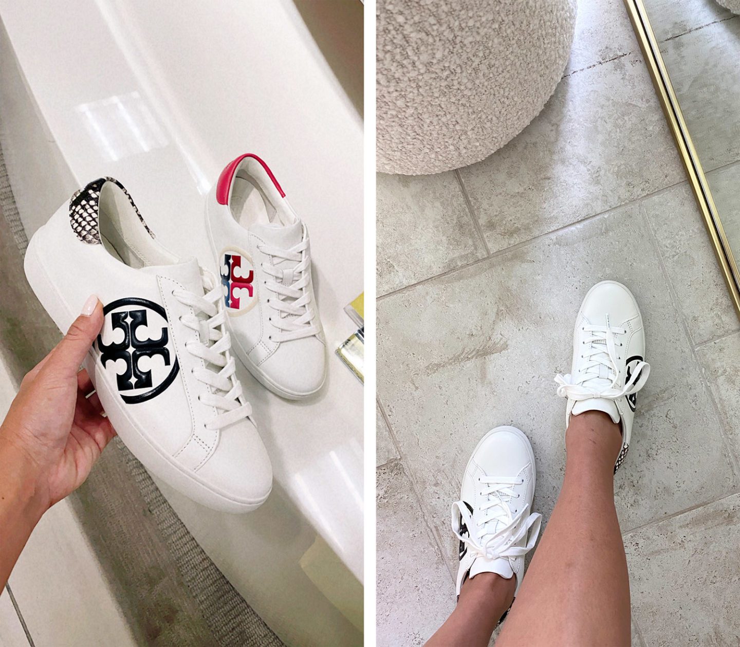 Tory Burch Leigh Sneaker T-Logo
