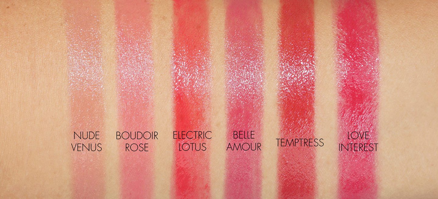 Pat McGrath Lip Fetish Divinyl Lip Shine swatches