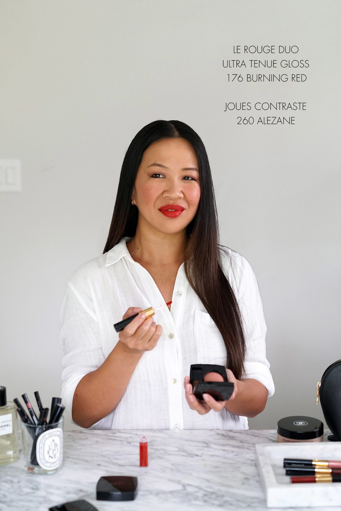 Chanel Le Rouge Duo Ultra Tenue Gloss 176 Burning Red