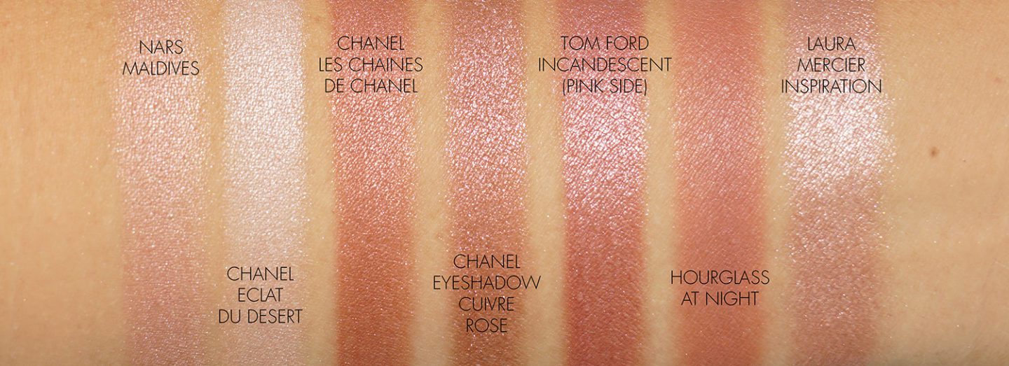 Chanel Les Chaines de Chanel swatch comparisons