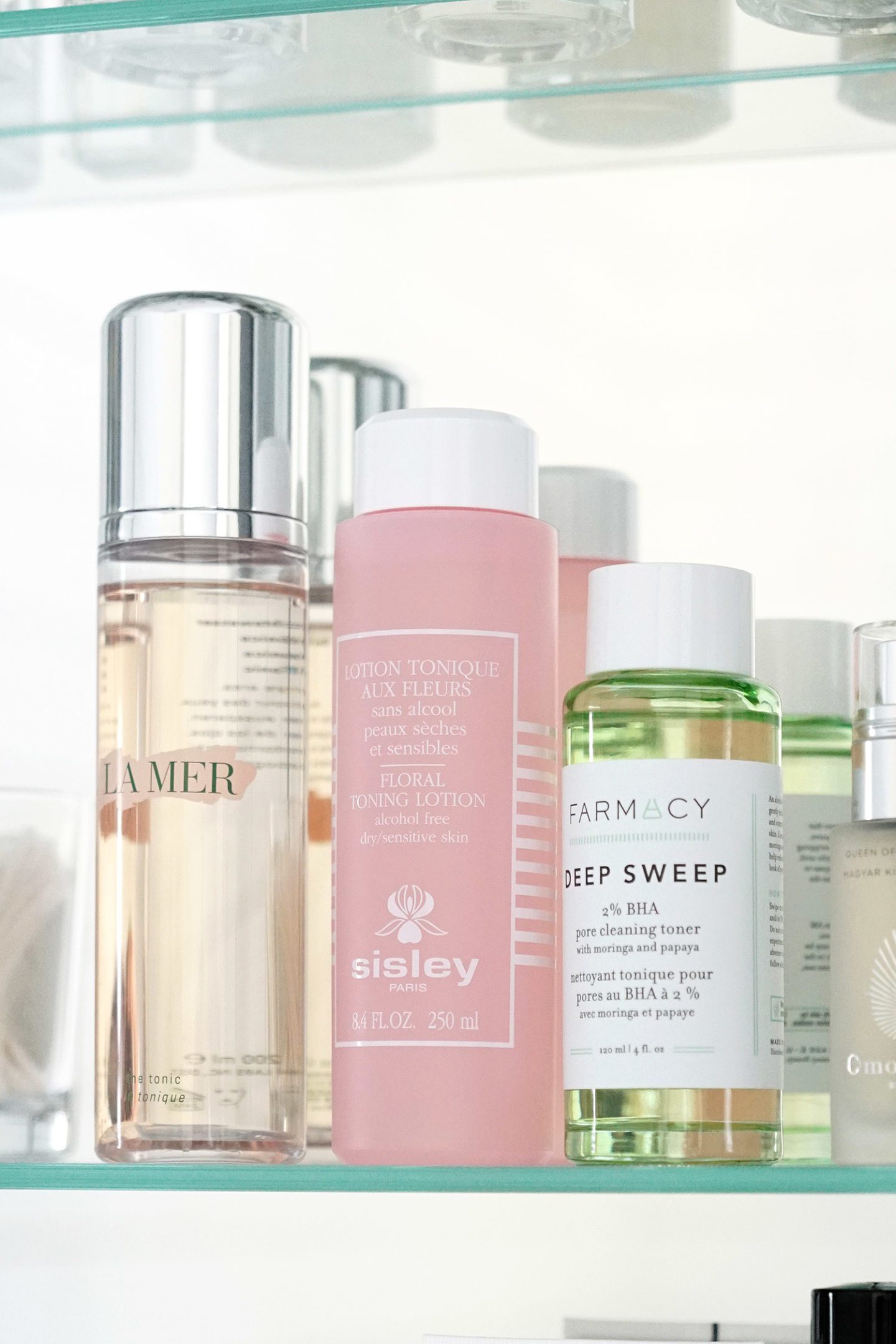Best Toners for Sensitive Skin, La Mer, Sisley and Farmacy