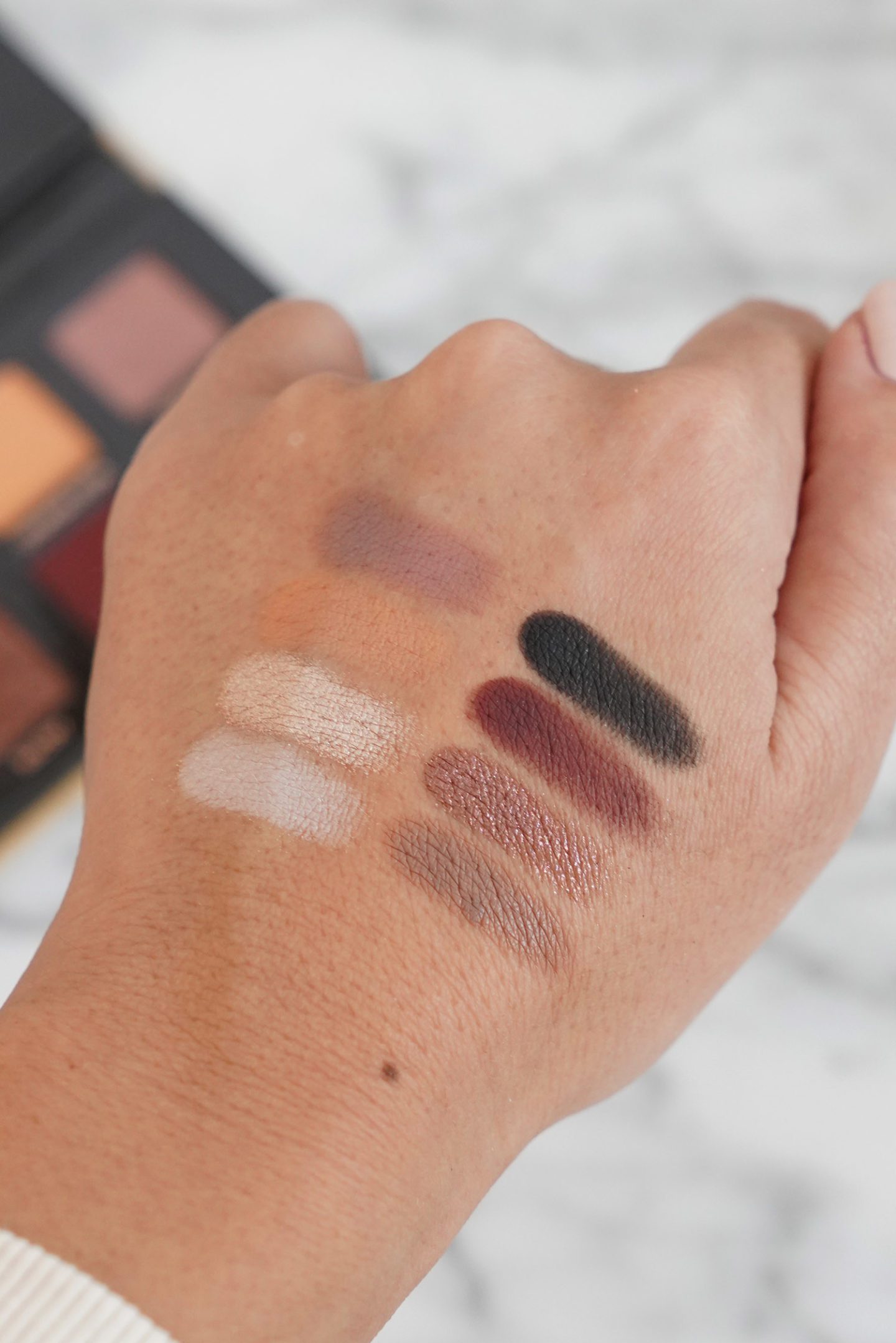 Anastasia Beverly Hills Soft Glam II Mini Eyeshadow Palette swatches