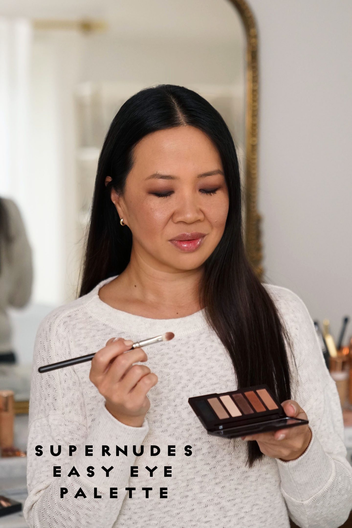 Charlotte Tilbury The Super Nudes Easy Eye Palette Makeup look | Fashion Groom Spot